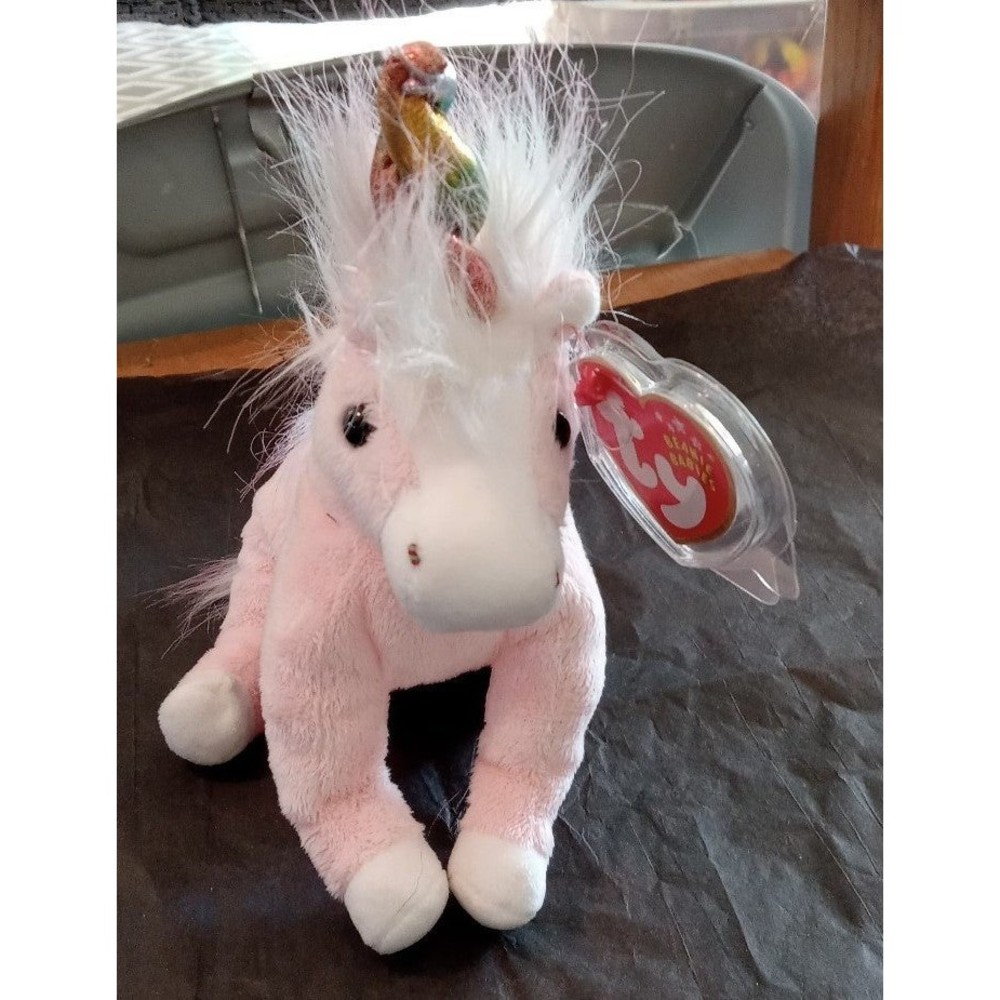 Ty Beanie Babies Charmer The Unicorn